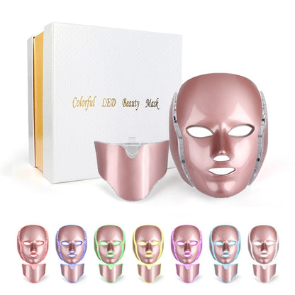 7 Color LED Face & Neck Beauty Mask