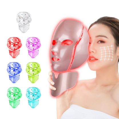 7 Color LED Face & Neck Beauty Mask