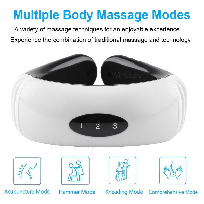 Heated Neck Pain Relief Massager