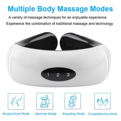 Heated Neck Pain Relief Massager
